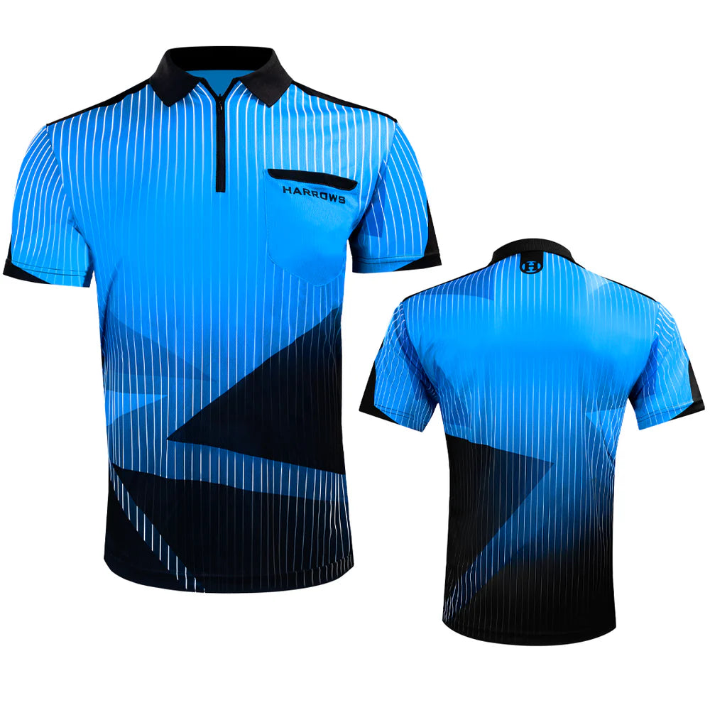 Harrows Shard Dart Shirt  - Blue Quad Extra Large (4XL)