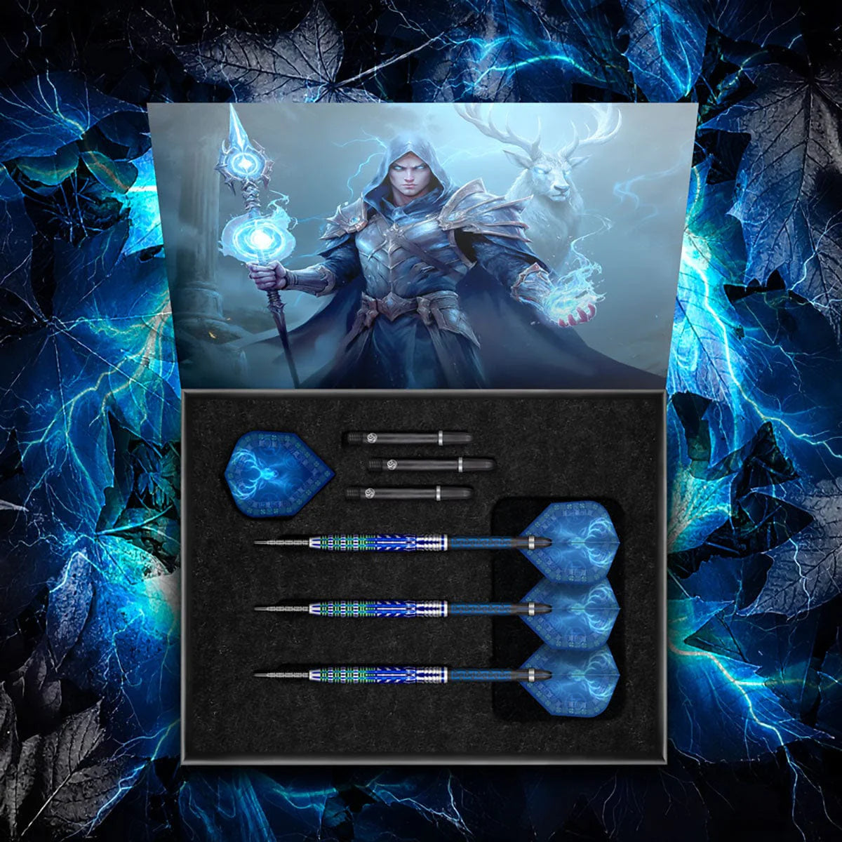 Shot Celt Merlin Steel Tip Dart Set-95% Tungsten Barrels-24gm