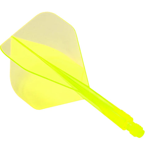 CONDOR AXE DART FLIGHT SYSTEM FLIGHTS - STANDARD - SHORT - NEON YELLOW
