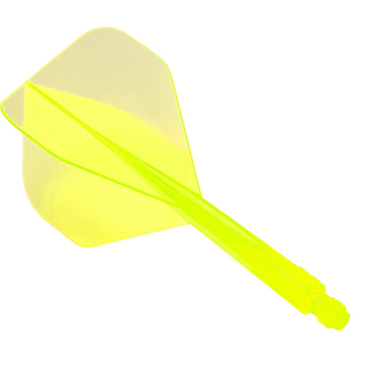 CONDOR AXE DART FLIGHT SYSTEM FLIGHTS - STANDARD - MEDIUM - NEON YELLOW