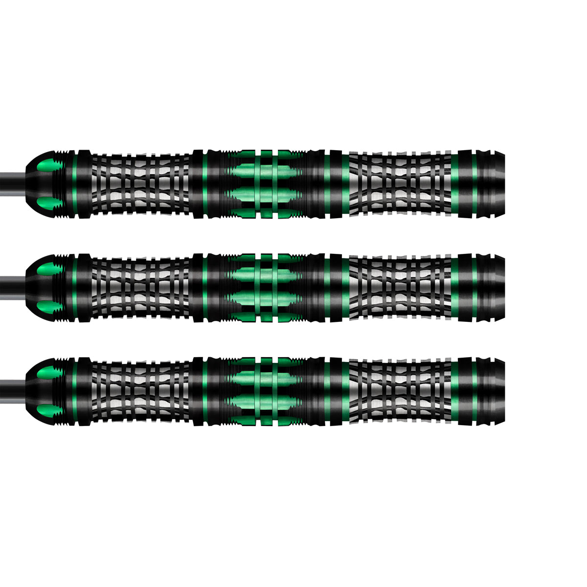 Shot AI Cyberpunk Steel Tip Dart Set-90% Tungsten Barrels-25gm