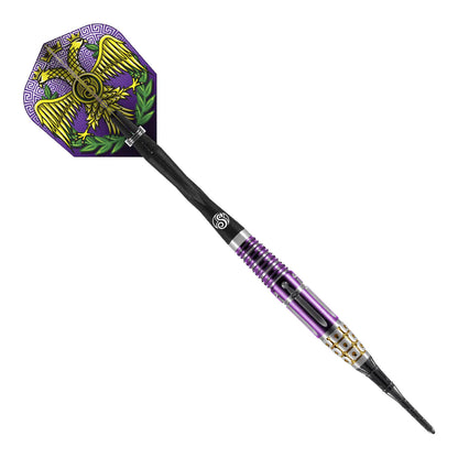 Shot Roman Empire Caesar Soft Tip Dart Set-95% Tungsten-18gm