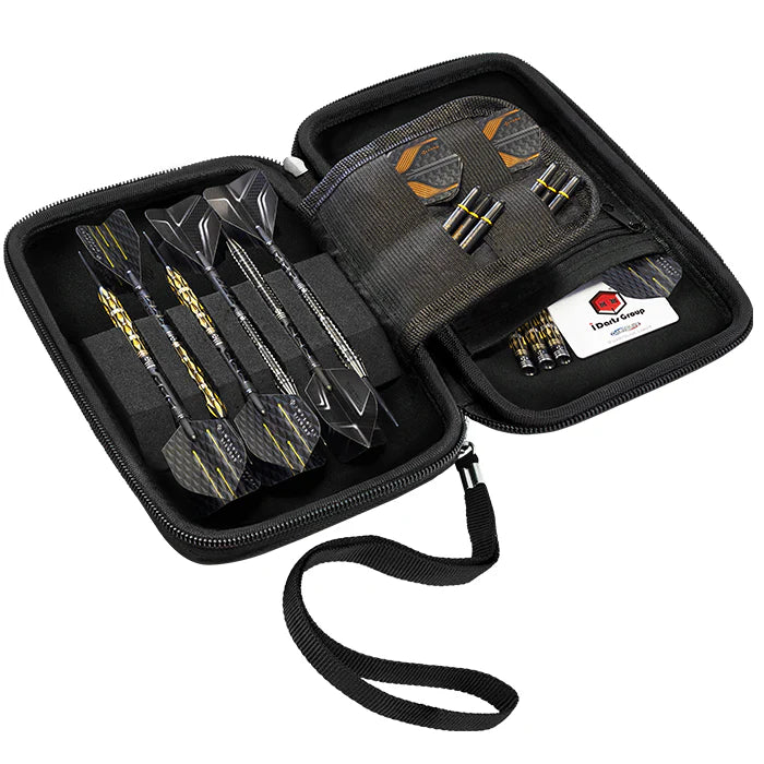 Harrows Carbon ST Pro 6 Darts Holder - Gray