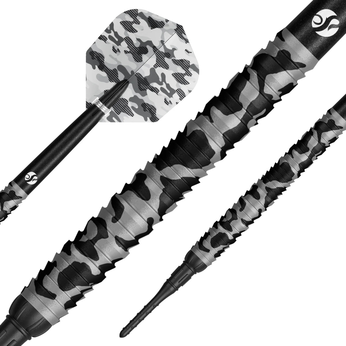 Shot Camo Polar Soft Tip Dart Set-90% Tungsten - 20gm