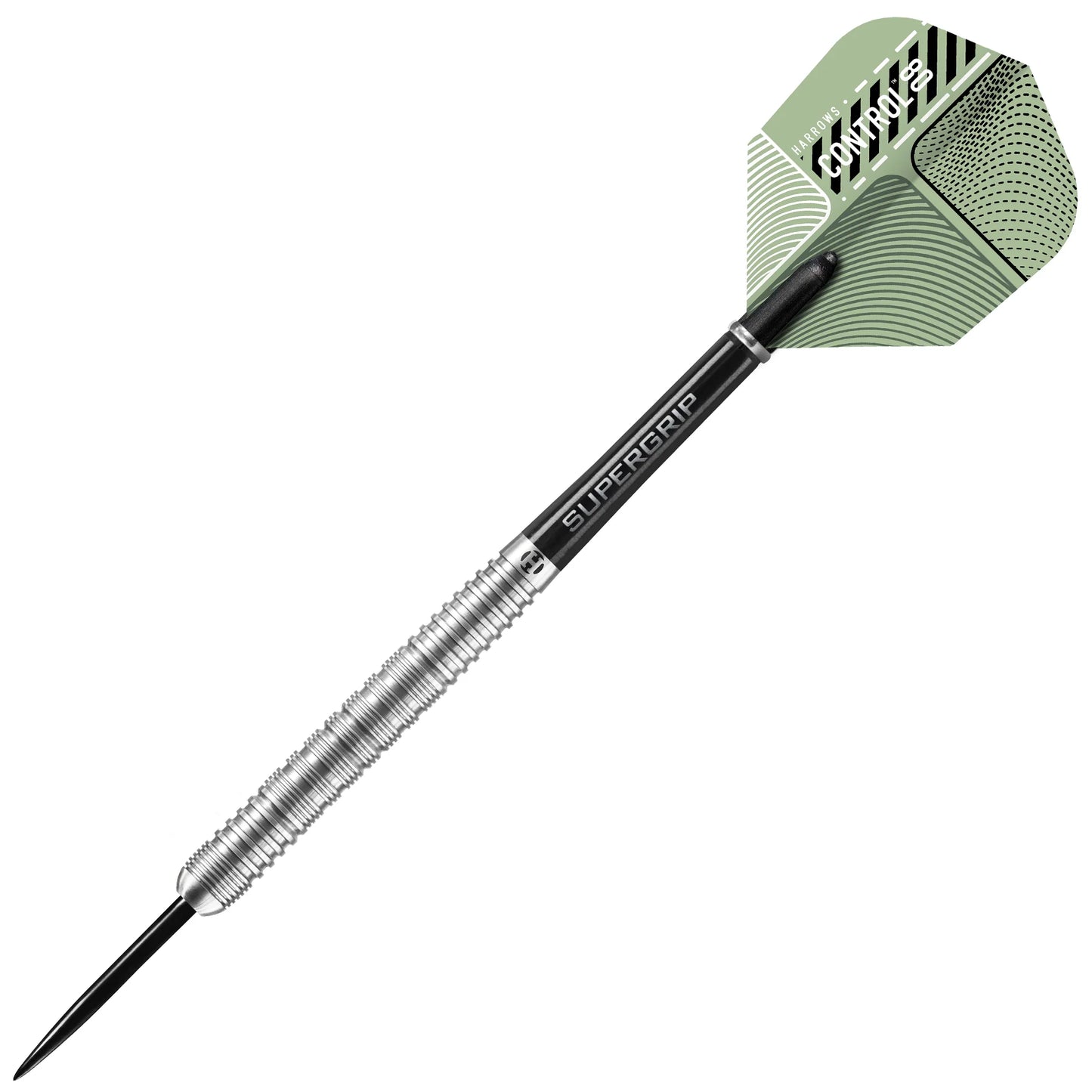 Harrows Control - Steel Tip Darts - 80% Tungsten - 23g Parallel