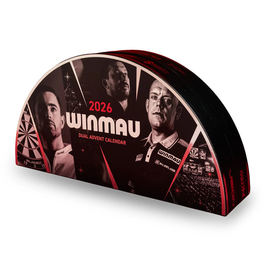 Winmau x Red Dragon Dual-Branded 2026 Premium Advent Calendar - Soft Tip - PREORDER