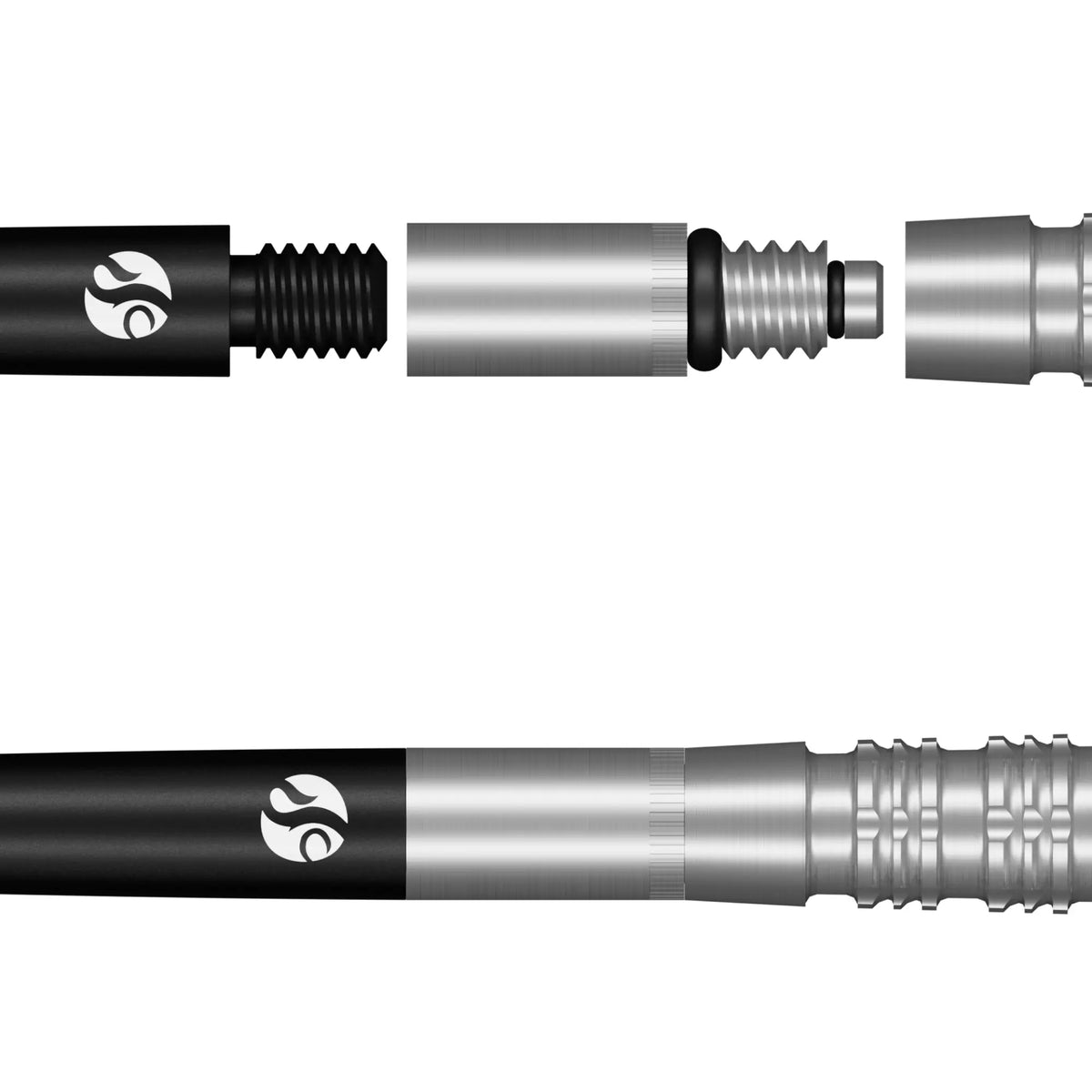 Shot Dart Shaft Spinner - Silver