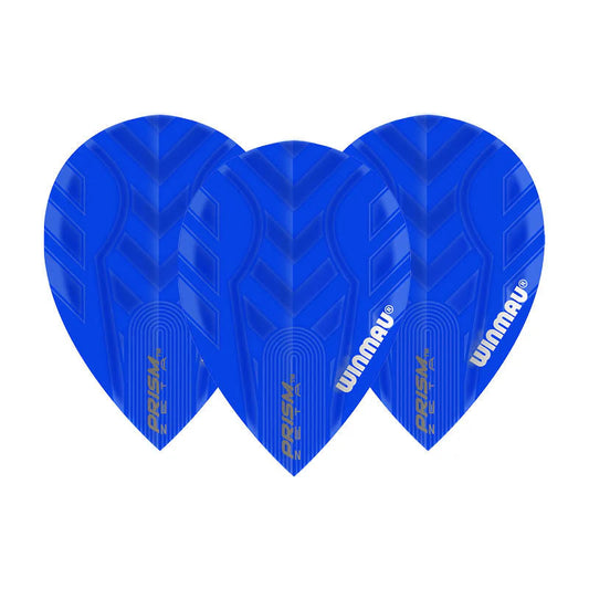 Winmau Prism Zeta Blue Pear Standard Extra Thick Flights