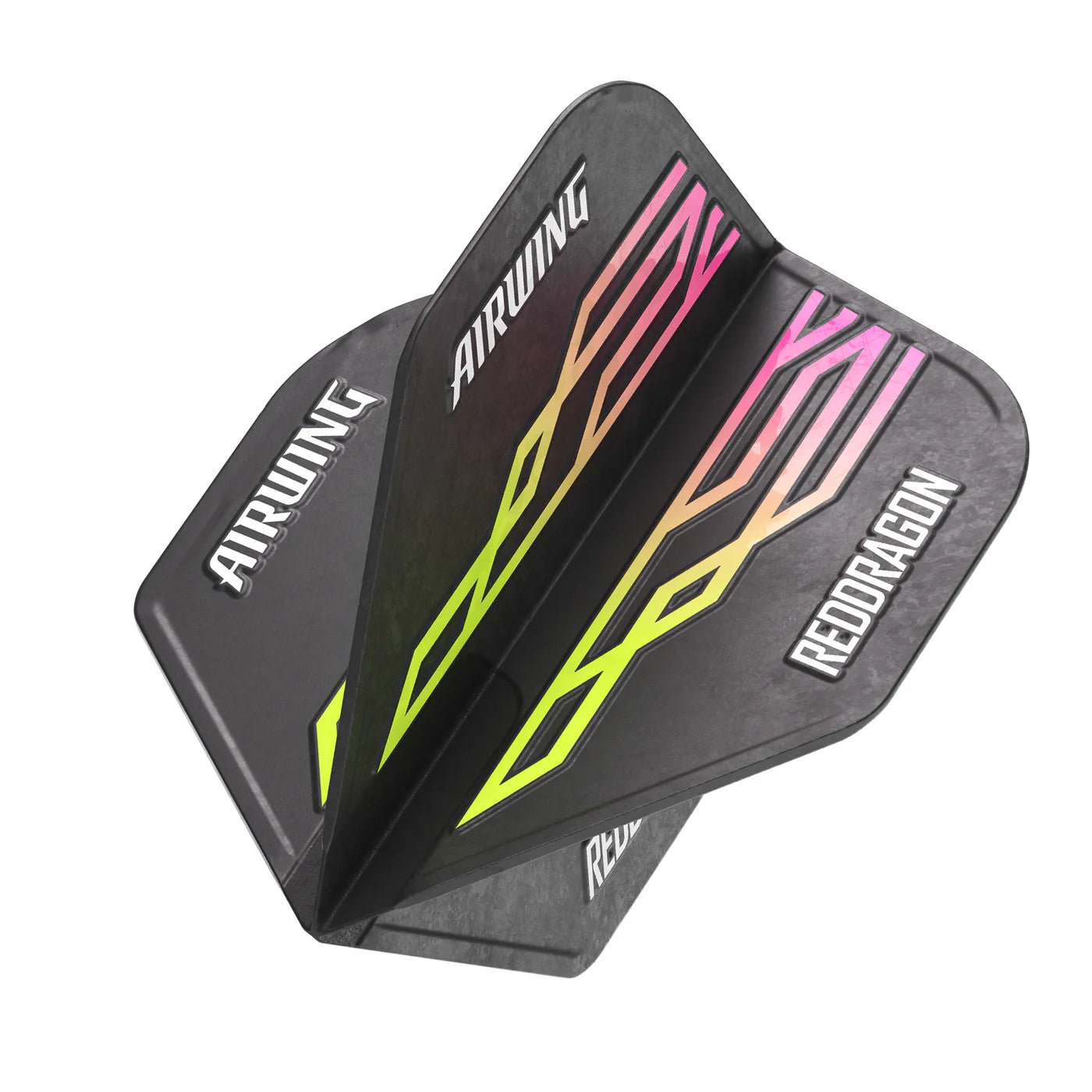Red Dragon Airwing Molded Standard Flights - Yellow/Pink