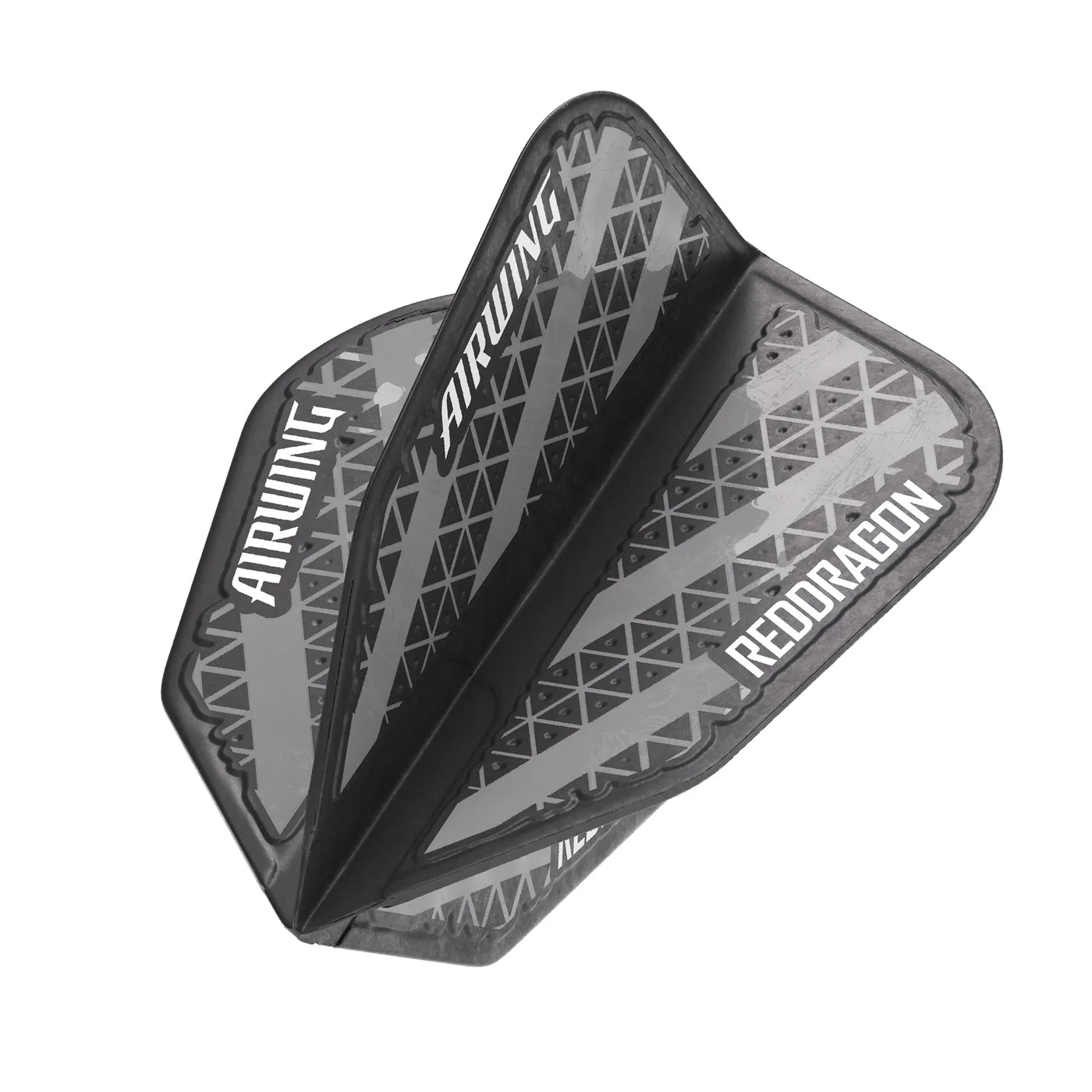 Red Dragon Airwing Molded V-Standard Flights - Black & Gray