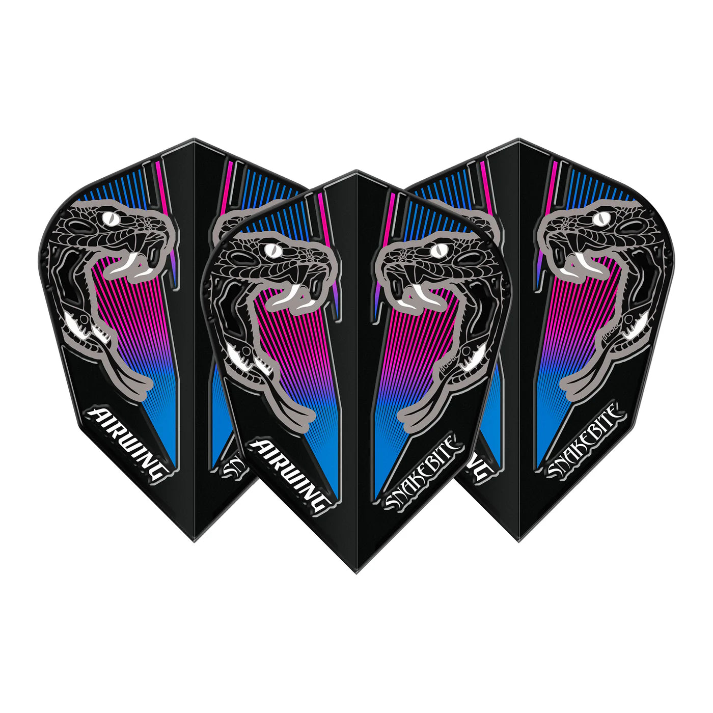 Red Dragon Airwing Molded V-Standard Flights - Peter Wright Blue Snakebite