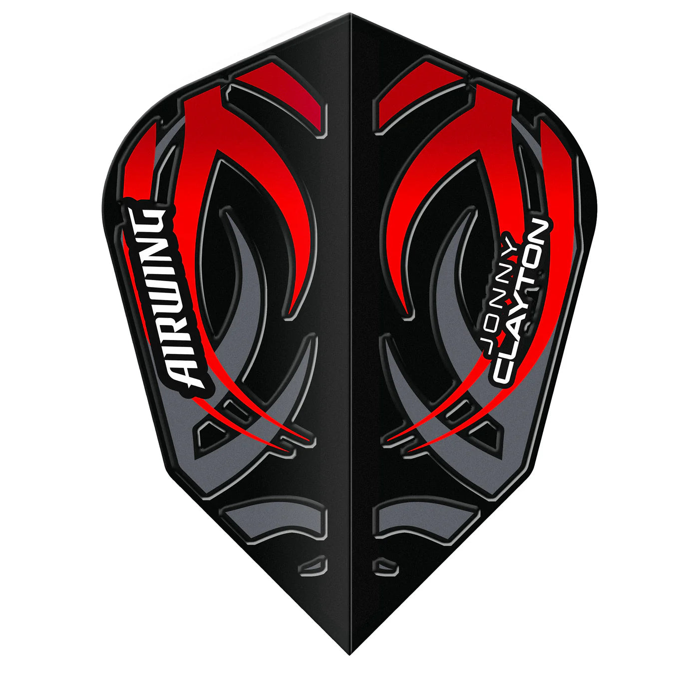 Red Dragon Airwing Molded V-Standard Flights - Jonny Clayton Red
