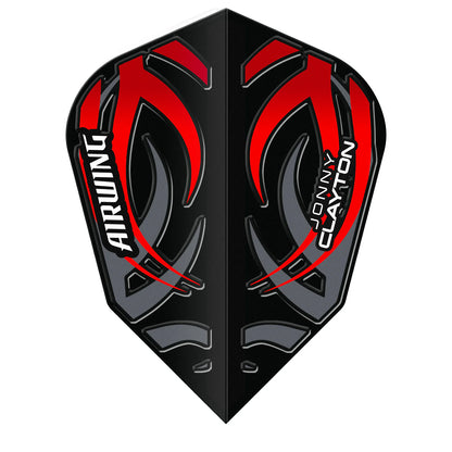 Red Dragon Airwing Molded V-Standard Flights - Jonny Clayton Red