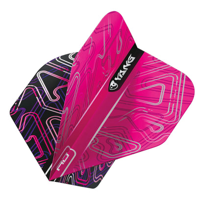 Red Dragon Black & Pink Yin Yang Extra Thick Standard