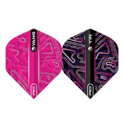 Red Dragon Black & Pink Yin Yang Extra Thick Standard