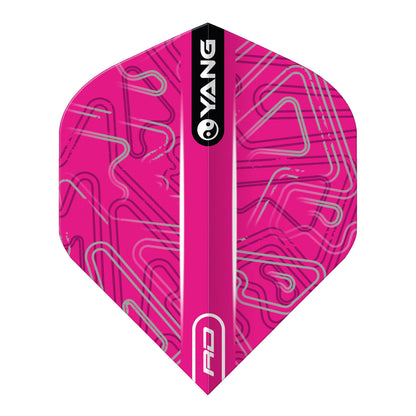 Red Dragon Black & Pink Yin Yang Extra Thick Standard