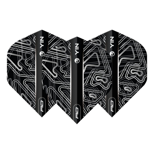 Red Dragon Black & White Yin Yang Extra Thick Standard
