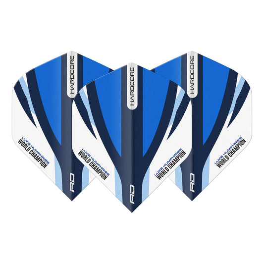 LUKE HUMPHRIES BLUE & WHITE HARDCORE STANDARD