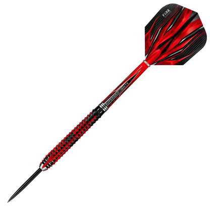 Harrows Fire Inferno - Steel Tip Darts - 90% Tungsten - 22g