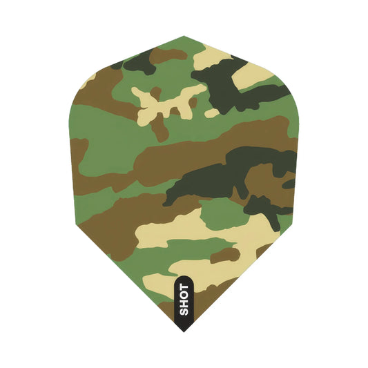 Shot Woodlands Camo Green Flight Set