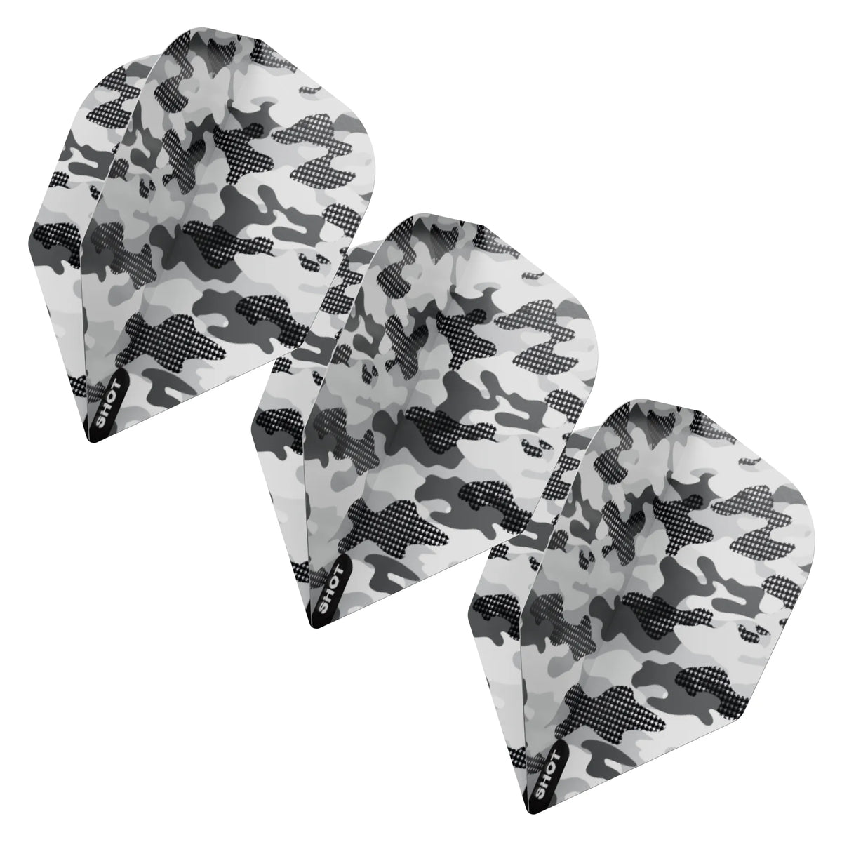Shot Arctic Camo White Flight Set