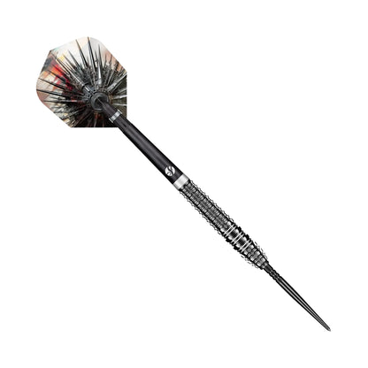 Shot Gnarly Smasha Turbo Point Steel Tip Dart Set-90% Tungsten Barrels-26gm