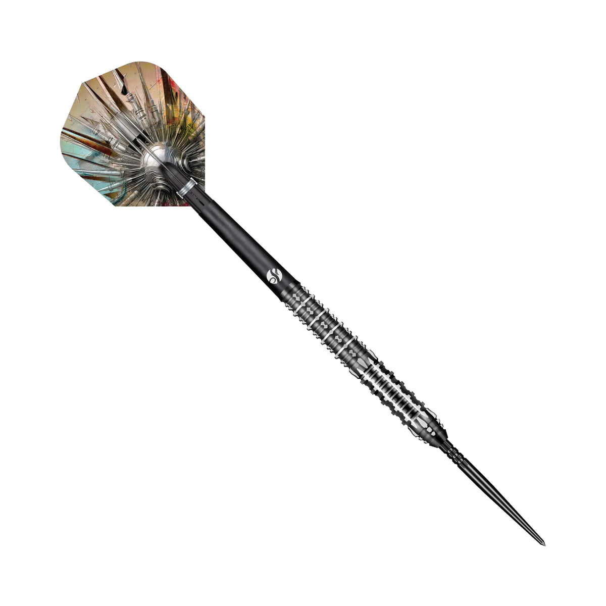 Shot Gnarly Shredda Turbo Point Steel Tip Dart Set-90% Tungsten Barrels-24gm