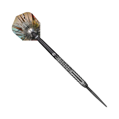 Shot Gnarly Shredda Turbo Point Steel Tip Dart Set-90% Tungsten Barrels-24gm