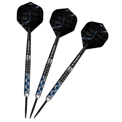 MISSION HEXON DARTS - STEEL TIP - 90% - BLUE PVD 21g