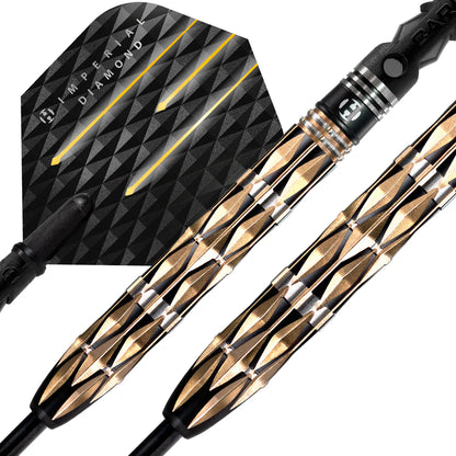 Harrows Imperial Diamond - Steel Tip Darts - 90% Tungsten - 21g