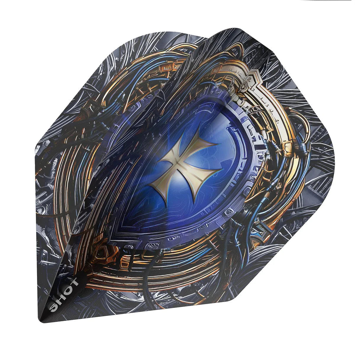Shot Future Knights Ironsoul Dart Flight Set Small Standard