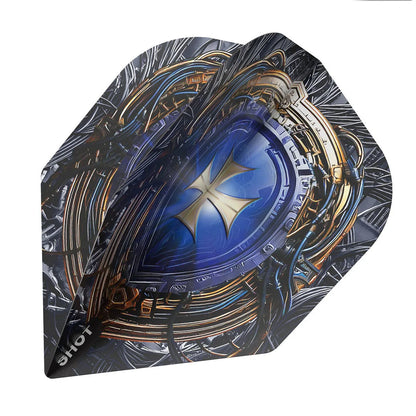 Shot Future Knights Ironsoul Dart Flight Set Small Standard