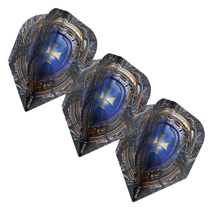 Shot Future Knights Ironsoul Dart Flight Set Small Standard