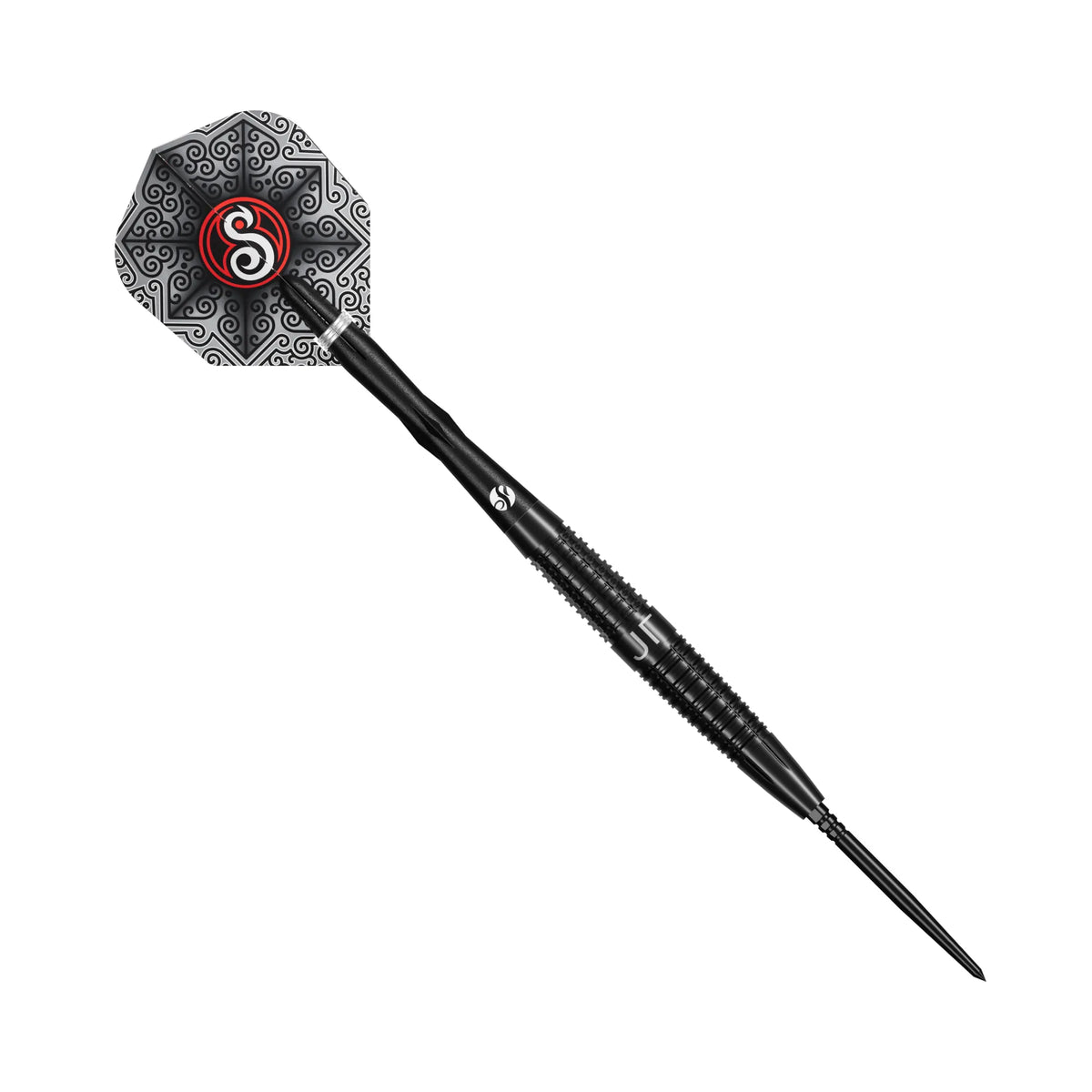 Shot Pro Series Jonny Tata Turbo Point Steel Tip Dart Set-90% Tungsten Barrels-24gm