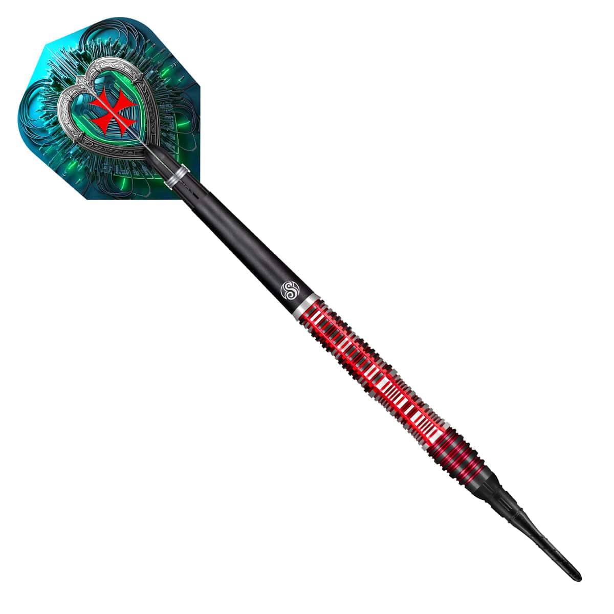 Shot Future Knights Dreadheart Soft Tip Dart Set-90% Tungsten-20gm