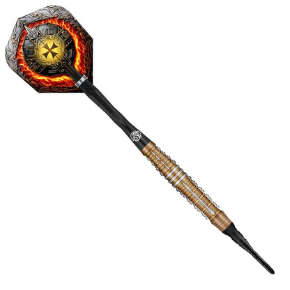 Shot Future Knights Hachette Soft Tip Dart Set-90% Tungsten-22gm