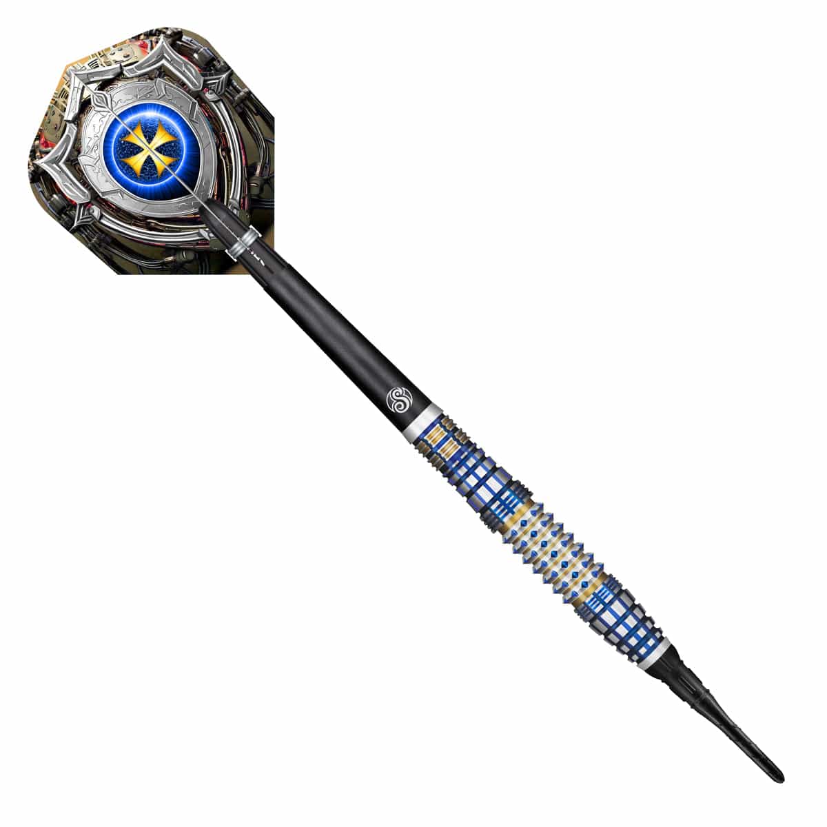 Shot Future Knights Darkstar Soft Tip Dart Set-90% Tungsten-20gm