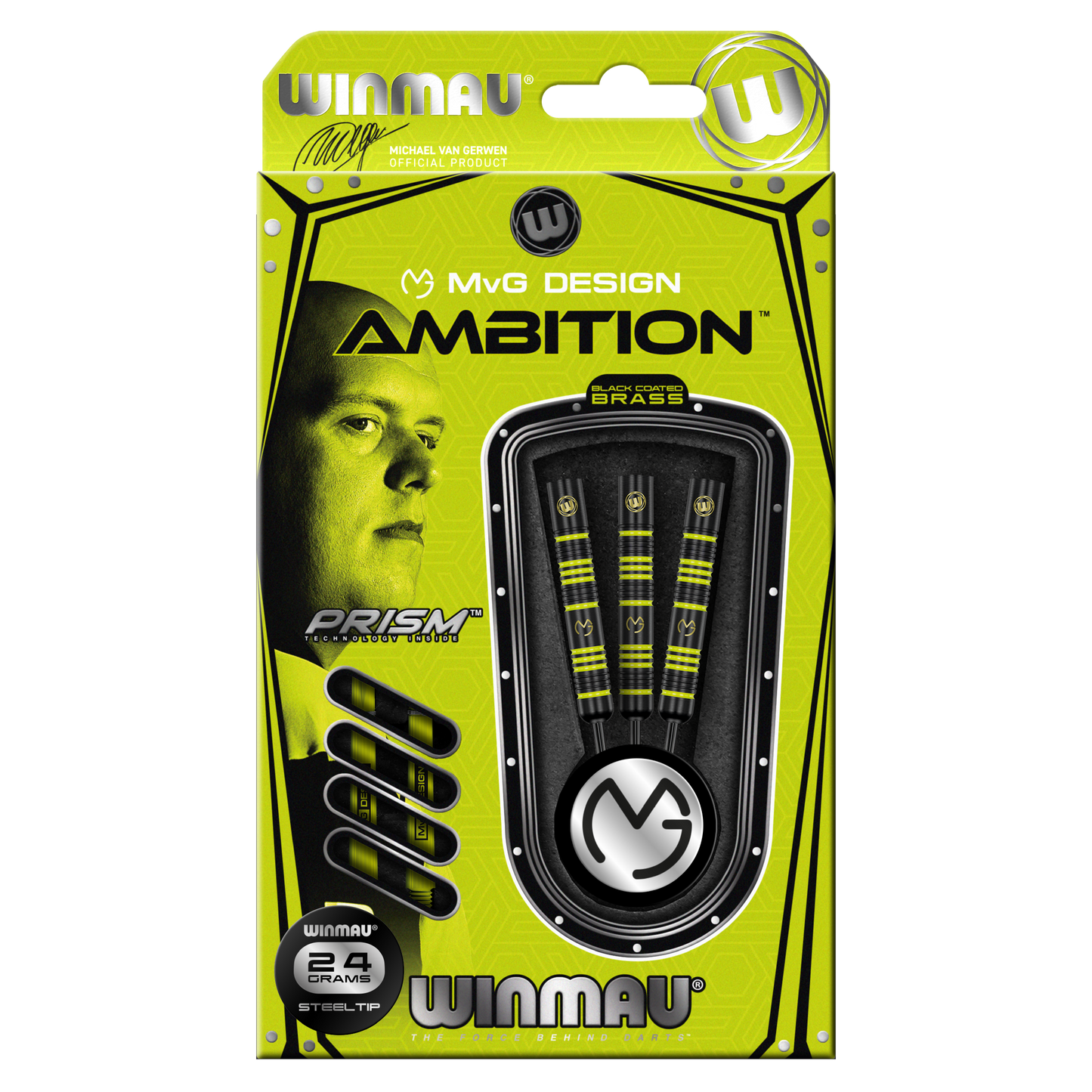 MvG (Michael Van Gerwen) Ambition 24 gram Brass