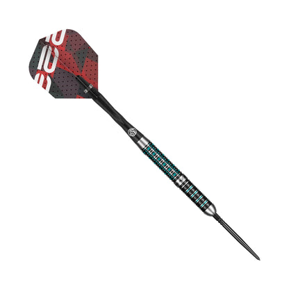Shot Pro Series Niels Zonneveld Turbo Point Steel Tip Dart Set-90% Tungsten Barrels-23gm
