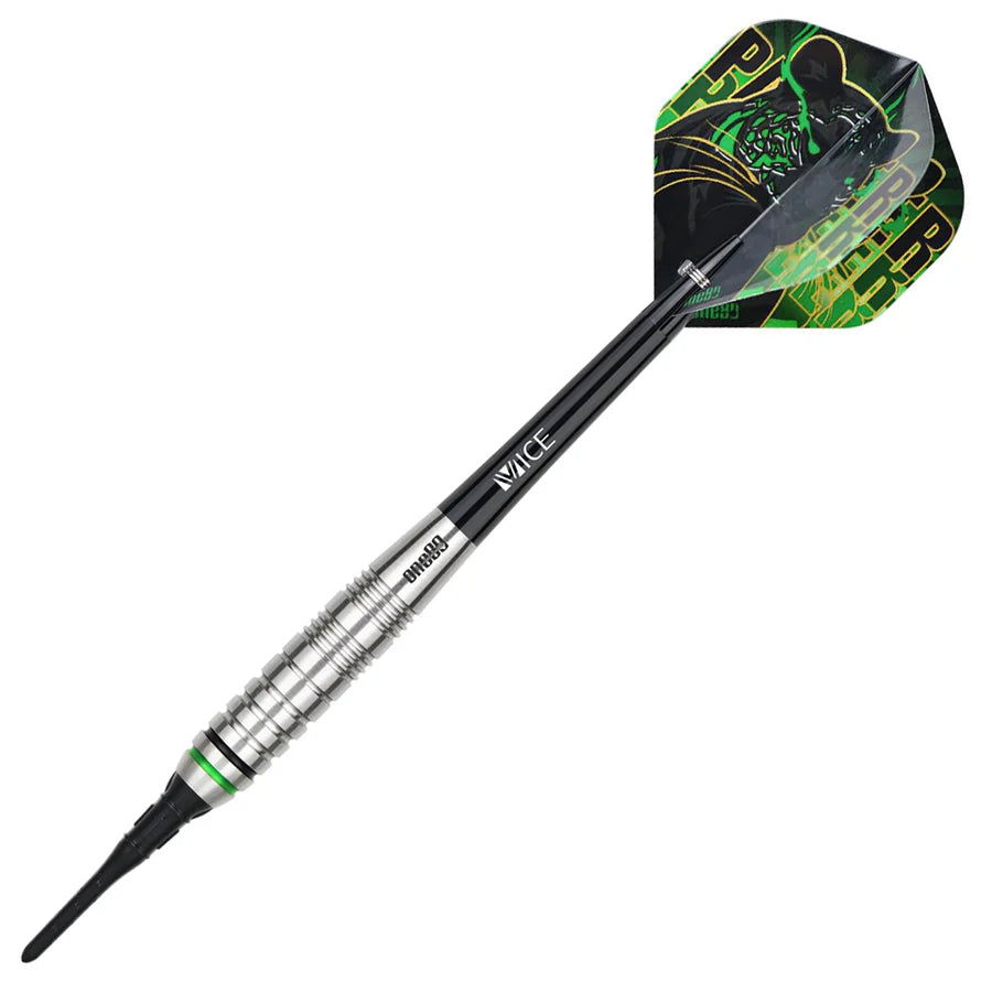 One80 Panther-X 16 gram 80% Tungsten Soft Tip Dart Set