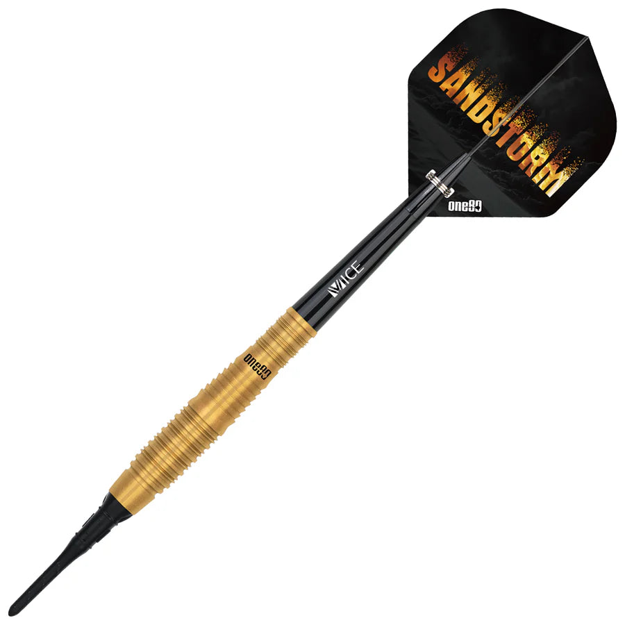 One80 Sandstorm 02 18 gram 90% Tungsten Soft Tip Dart Set