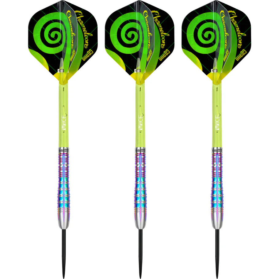 One80 Chameleon Sodalite 25 gram 90% Tungsten Steel Tip Dart Set