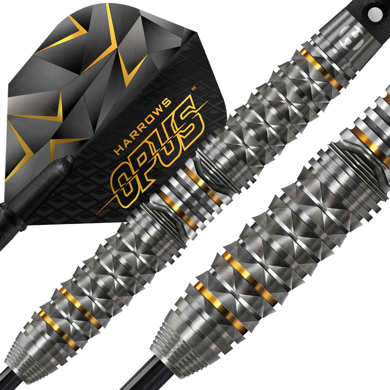 Harrows Opus - Steel Tip Darts - 90% Tungsten - 24g