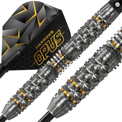 Harrows Opus - Steel Tip Darts - 90% Tungsten - 24g