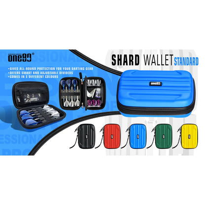 One80 Shard Pro Wallet Dart Case - Black