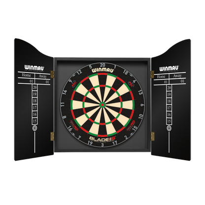 Winmau Classic Black Dartboard Cabinet