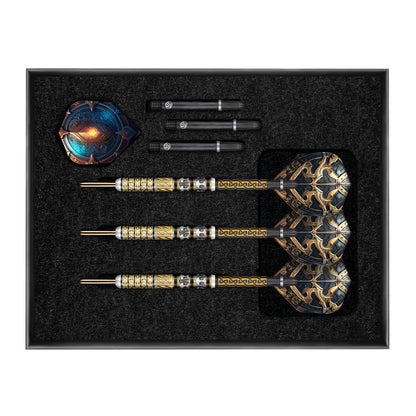 Shot Viking Odin Steel Tip Dart Set-95% Tungsten Barrels-24gm