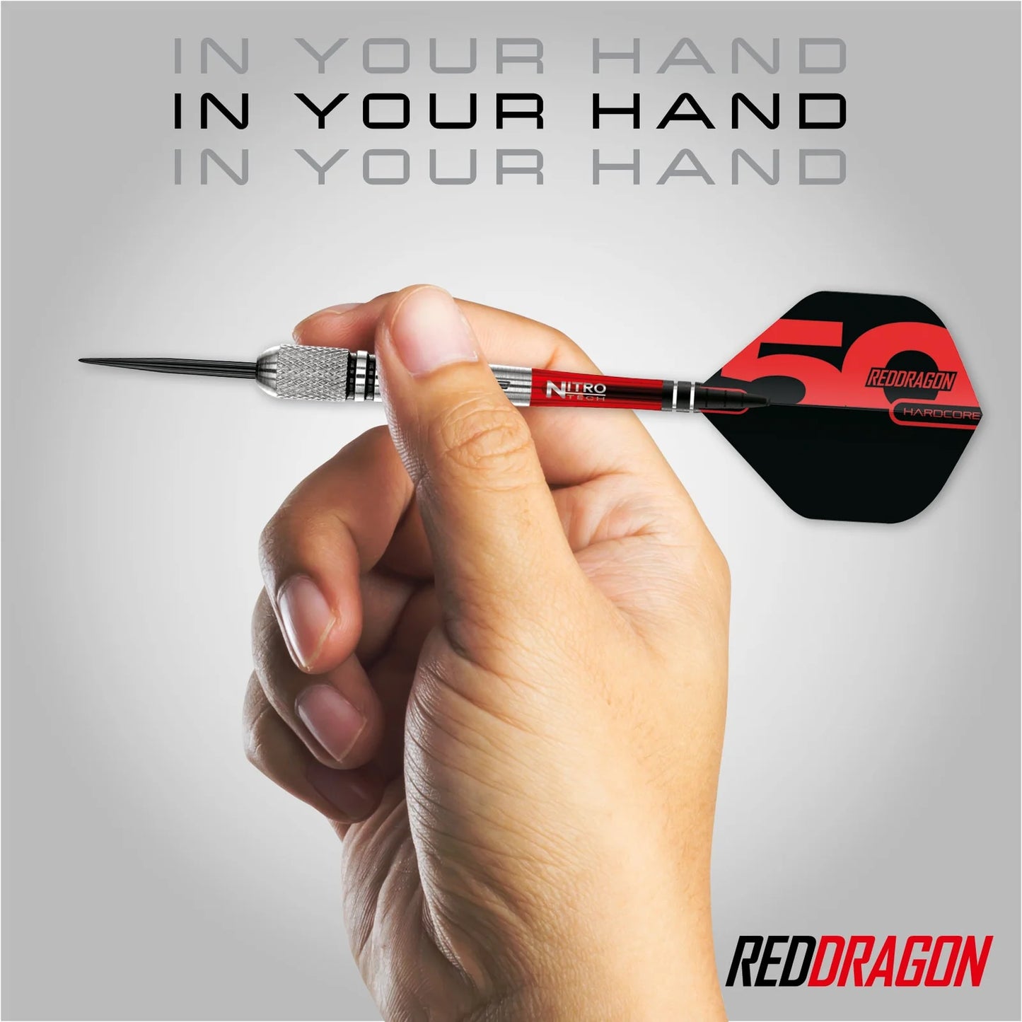 Red Dragon 50 Year Flightmaster Torpedo 2 Steel Tip Darts 24 gram 80% Tungsten