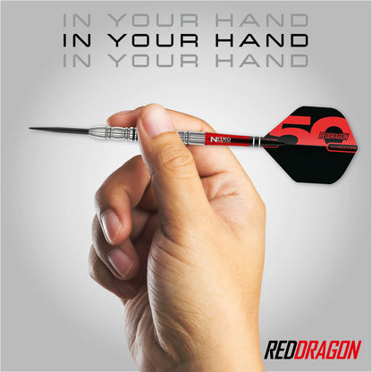 Red Dragon 50 Year Penetrator 4 Steel Tip Darts 23 gram 95% Tungsten