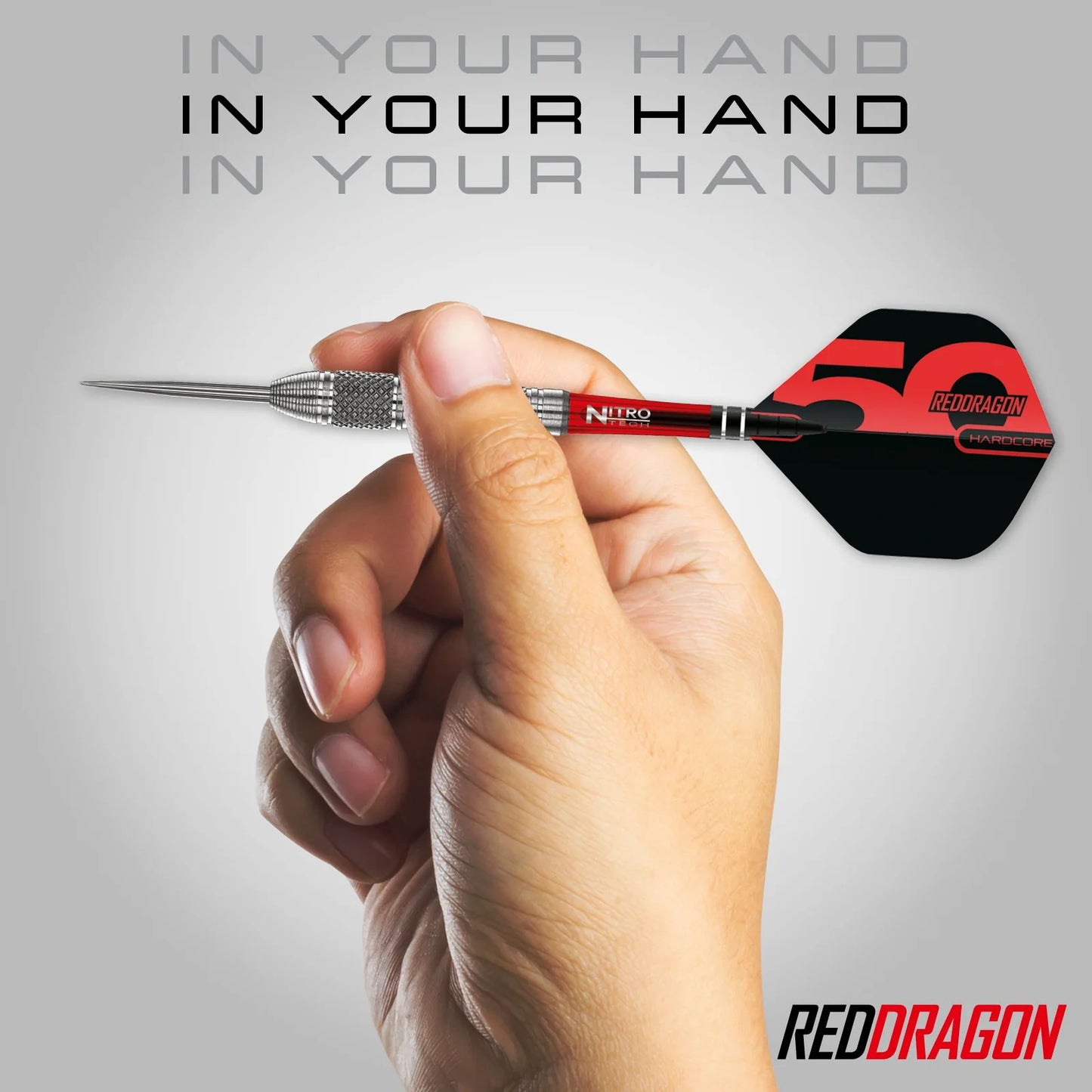 Red Dragon 50 Year Grizzly 4 Steel Tip Darts 25 gram 90% Tungsten
